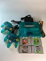 Nintendo - Nintendo 64 - Nintendo 64 Clear Blue Console +, Games en Spelcomputers, Nieuw