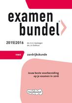 Examenbundel Vwo; Aardrijkskunde; 2015/2016 9789006636574, H.J.C. Kasbergen, J.H. Bulthuis, Verzenden