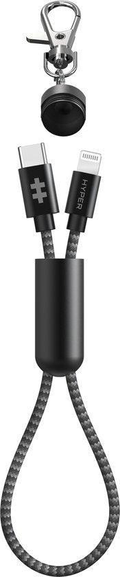 2dekans | HYPER Type C naar Lightning sleutelhanger, Telecommunicatie, Mobiele telefoons | Apple iPhone, Ophalen of Verzenden