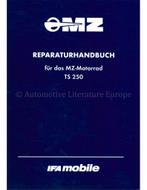 1998 MZ TS 250 WERKPLAATSHANDBOEK DUITS