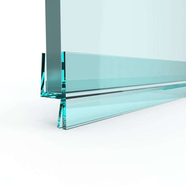 Douchedeurafdichting met deurvleugel rechtlijnig 180°-10 mm-, Doe-het-zelf en Bouw, Sanitair, Nieuw, Verzenden