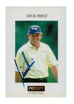 Golf: Nick Price - No. 1 Player (1992-1994) - Signed Photo