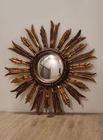 Miroir mural- miroir de zone - Bois - Grand miroir soleil de