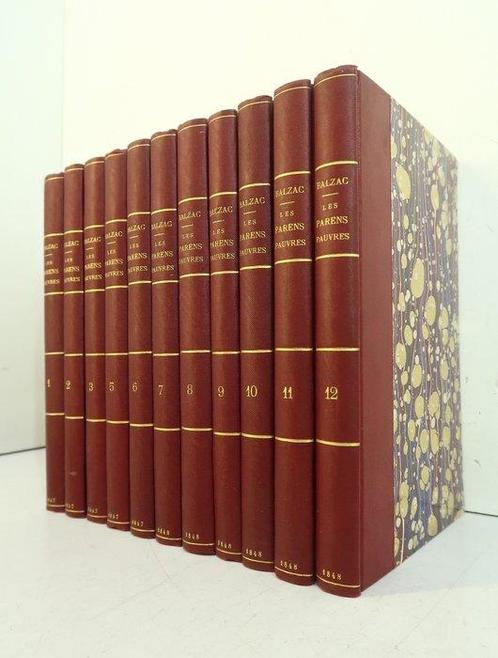 Honoré de Balzac - Les Parens pauvres [1ere édition en, Antiek en Kunst, Antiek | Boeken en Manuscripten