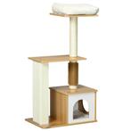 Stabiele Krabpaal 114H Cm Voor Kleine Katten, Kattenboom Met, Dieren en Toebehoren, Verzenden, Nieuw