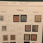 Hambourg 1859/1867 - Collection Hambourg sur des feuillets