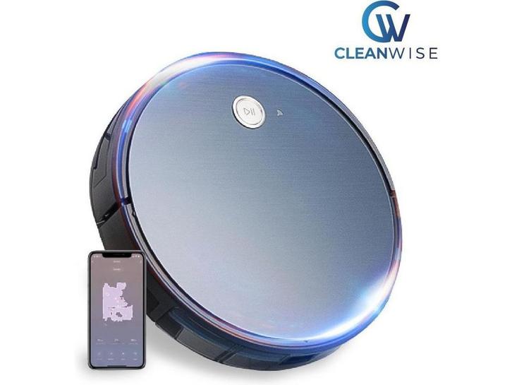 CleanWise D5 Pro - Robotstofzuiger met dweilfunctie - 2700Pa, Elektronische apparatuur, Stofzuigers, Zo goed als nieuw, Verzenden