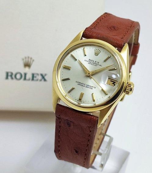 Rolex - Datejust 18K Yellow Gold - Ref. 6627 - Dames -, Bijoux, Sacs & Beauté, Montres | Hommes