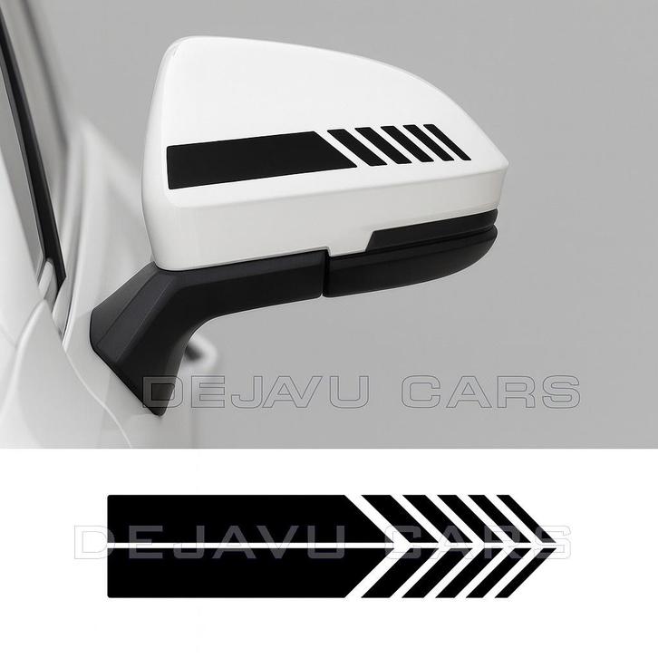 AMG Look strepen voor Mercedes Benz spiegelkappen, Auto diversen, Tuning en Styling, Ophalen of Verzenden