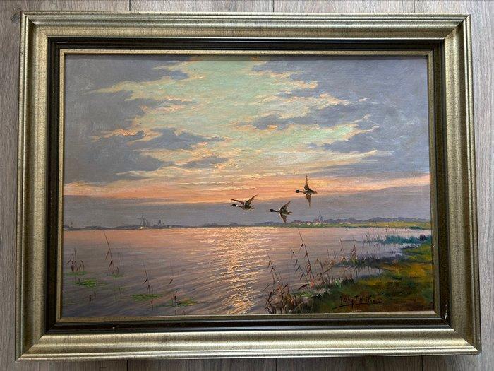 Hollandse school naar John Frederik Hulk Jr (1855 - 1913) -, Antiek en Kunst, Kunst | Schilderijen | Klassiek