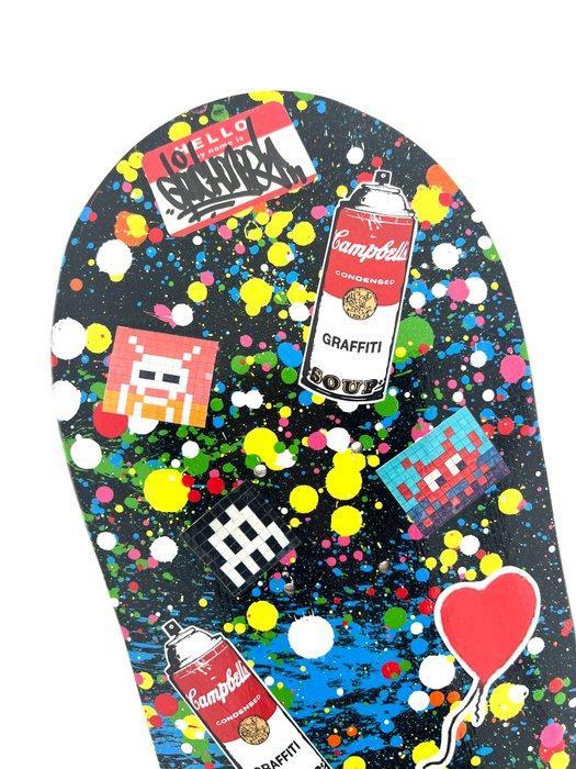 Koen Betjes (1992) - Skatedeck Banksy Balloon Girl, Antiquités & Art, Art | Objets design