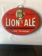 SOBI Bxl - reclamebord uit 1947 voor LIONS ALE - Doornik -