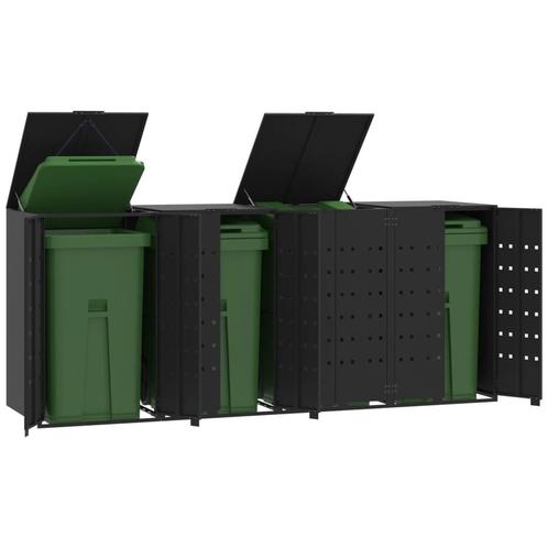 vidaXL Containerberging voor 4 containers 276x79x117 cm, Doe-het-zelf en Bouw, Containers, Verzenden