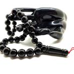 Baltic amber tesbih gebedsketting rozenkrans in kers. -