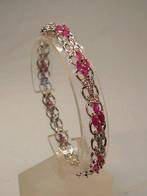 Sans Prix de Réserve - Bracelet Argent - 9.00ct. tw. Rubis -