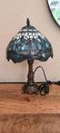 Beautiful Old Tiffany Style Dragonfly Lamp - Glas, Glas