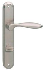Intersteel Deurkruk George op langschild WC63/8 nikkel mat, Ophalen of Verzenden, Nieuw