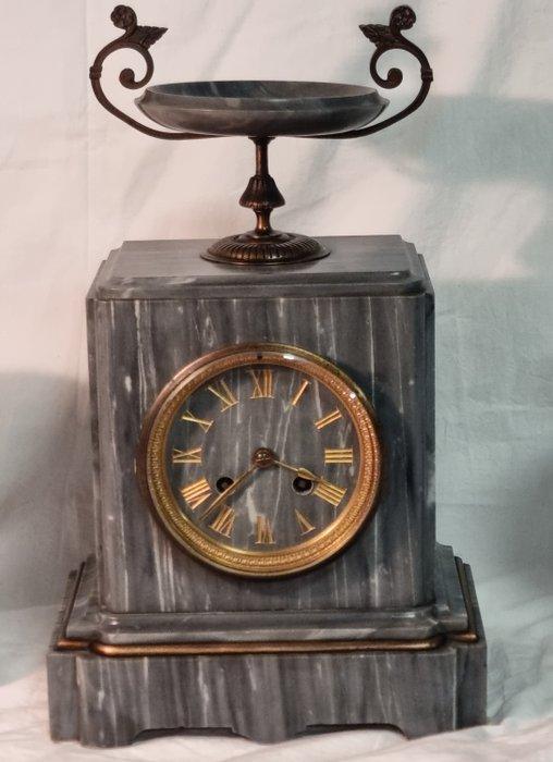 Klok en garnituur set (3) - Geïnspireerd door de antieke, Antiek en Kunst, Antiek | Klokken