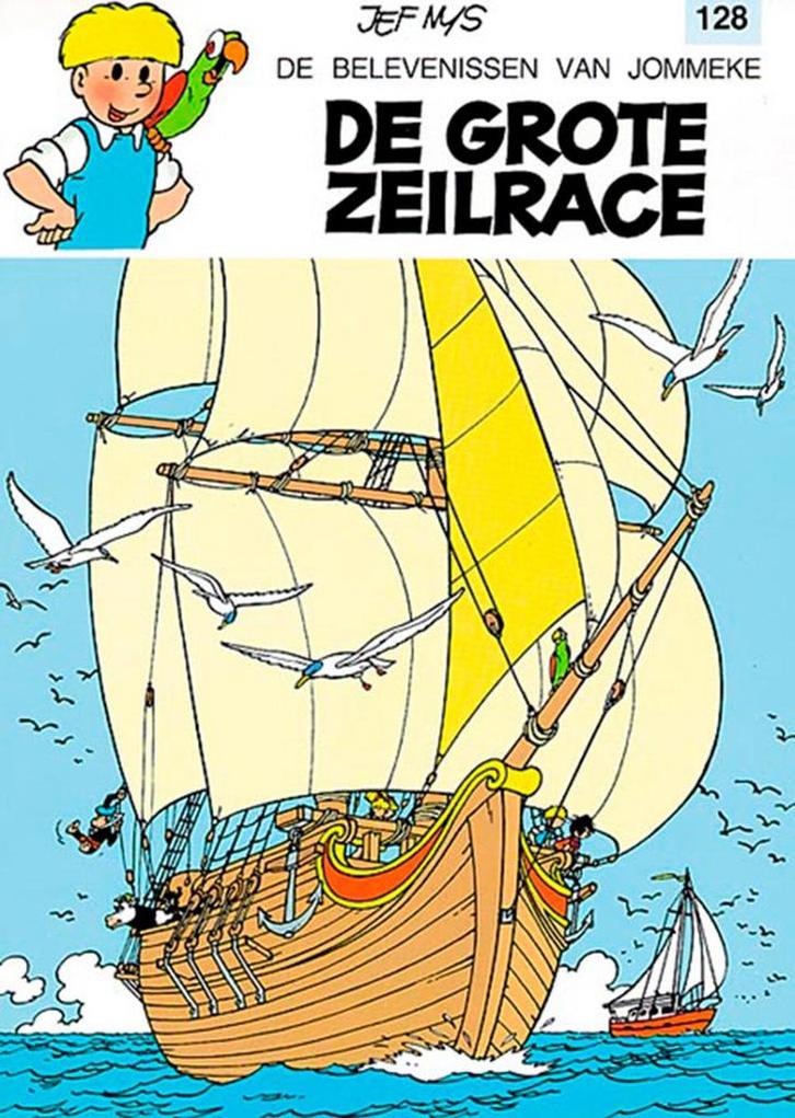 De grote zeilrace / De belevenissen van Jommeke / 128, Boeken, Stripverhalen, Gelezen, Verzenden