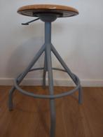 Werzalit - Kruk - Hout, Staal, Metaal