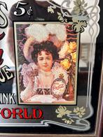 Coca cola - Miroir - Bois, Verre