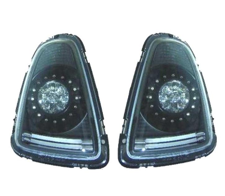 Feux Arrière Pour Mini Cooper 06-10 Led Fond Noir Fumé, Auto-onderdelen, Verlichting, Verzenden