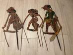 3 wayang kulit - Java - Indonésie, Antiek en Kunst