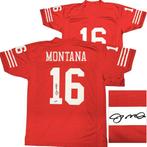 NFL Football - Joe Montana - Autograph - Rood op maat