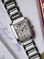 Cartier - Tank Française Chronoflex - 2653 - Unisexe -, Nieuw