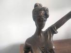 Mayer - Statuette, Bronzen vrouwe Justitia NO reserve Price, Antiek en Kunst