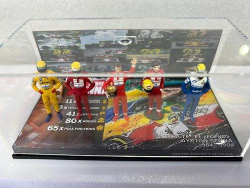 Modelcarlaude 1:43 - Modelauto - Ayrton Senna - Tribute, Hobby en Vrije tijd, Modelauto's | 1:5 tot 1:12