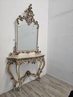 Miroir mural - Bois, Miroir - Marbre - Style Louis XV