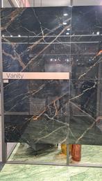 Vanity Black ( LEVIGLASS ) 120x120 HOOGGLANS Vloertegel /, Ophalen of Verzenden, Nieuw
