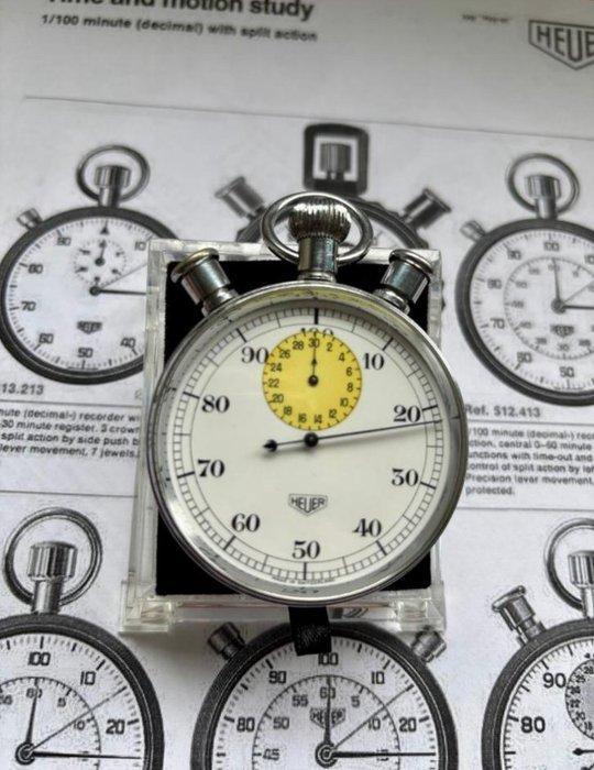 Heuer - Rattrapante - Ref. 570 - 1970-1979, Handtassen en Accessoires, Horloges | Heren