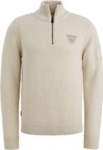 PME Legend Half Zip Trui Ecru maat Maat 52/54 (L) Heren, Kleding | Heren, Verzenden, Nieuw, Maat 52/54 (L), PME Legend