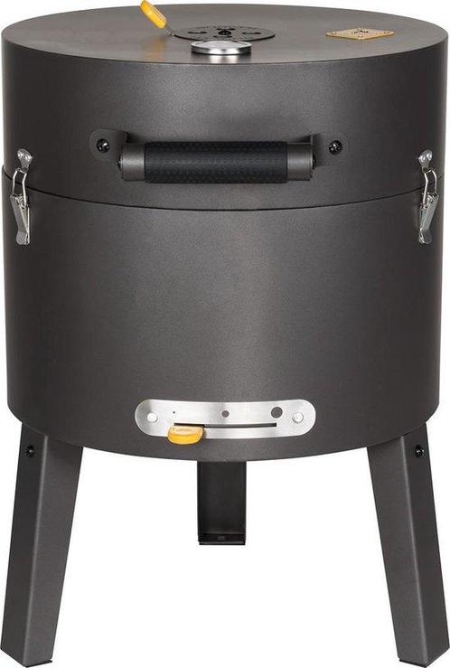 Boretti - Tonello houtskoolbarbecue - BBQ - ø 37 cm - Zwa.., Tuin en Terras, Houtskoolbarbecues, Nieuw, Verzenden