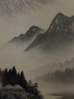 Peinture de paysage Remarkable Ink - Soie - Keizan -