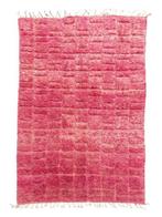 Tapis en laine marocain moderne fait à la main de couleur