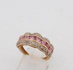 Zonder minimumprijs - Ring - 18 karaat Geel goud Spinel -