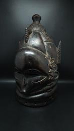Prachtige masker en helm - Mende - Liberia (Zonder