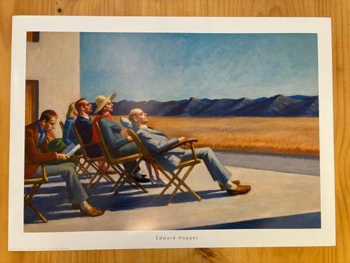 Edward Hopper - People in the Sun / 1963, Antiek en Kunst, Kunst | Tekeningen en Fotografie