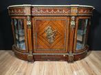 Credenza - Hout, Marmer, Brons, Messing, Glas, Antiek en Kunst