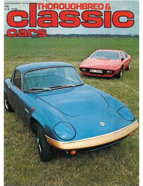 1976 THOROUGHBRED & CLASSIC CARS 12 ENGELS, Livres, Autos | Brochures & Magazines, Enlèvement ou Envoi
