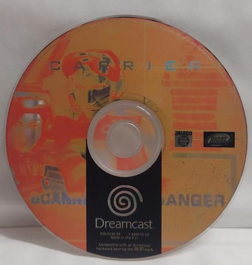 Carrier game only (sega dreamcast tweedehands game), Consoles de jeu & Jeux vidéo, Consoles de jeu | Sega, Enlèvement ou Envoi
