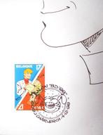 Tibet - 1 Oorspronkelijk ontwerp - Ric Hochet - Dédicace +, Nieuw