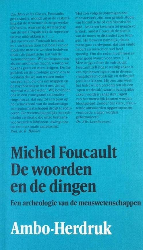 De woorden en de dingen 9789026330186 Foucault, Boeken, Overige Boeken, Gelezen, Verzenden