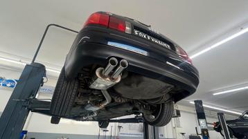 FOX Audi S2 B4 einddemper 76mm - 2x80 type 25, Verzenden