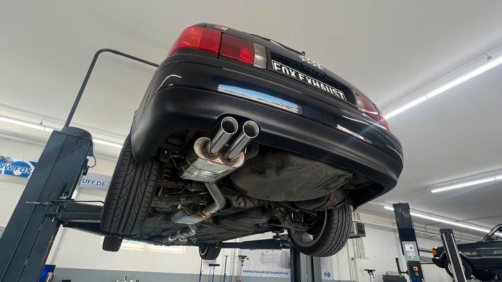 FOX Audi S2 B4 einddemper 76mm - 2x80 type 25, Auto-onderdelen, Uitlaatsystemen, Nieuw, Verzenden