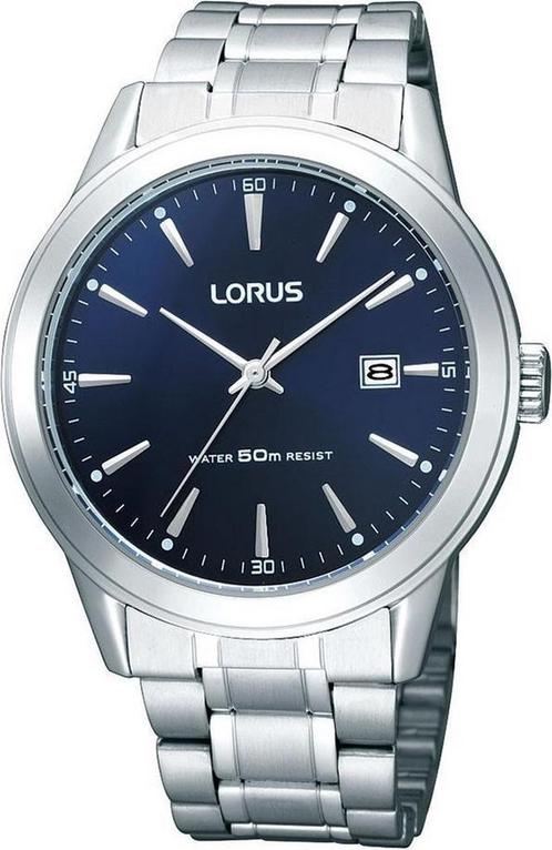 Heren Horloge - 40 mm - Zilverkleurig Lorus RH997BX9, Bijoux, Sacs & Beauté, Beauté | Parfums, Envoi