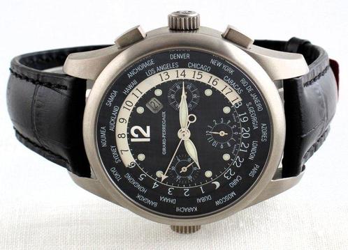 Girard-Perregaux - WW.TC - Automatic GMT Titanium - World, Handtassen en Accessoires, Horloges | Heren